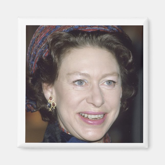 Imán HRH Princess Margaret (Frente)
