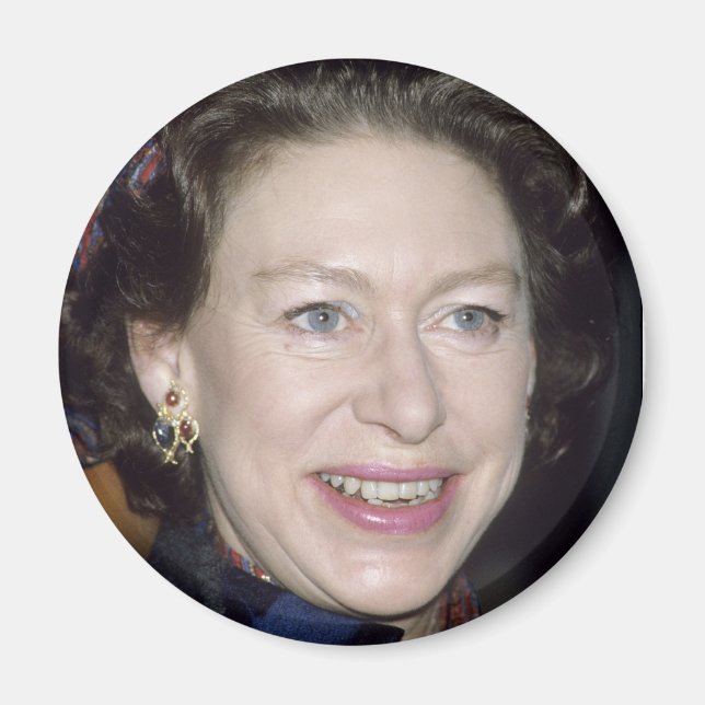Imán HRH Princess Margaret (Frente)
