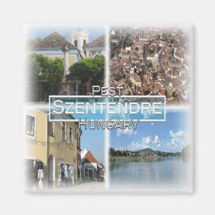Imán HU0011 Europa, Hungría, Pest, Szentendre, nevera