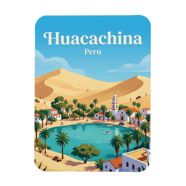 Imán Huacachina Perú (Vertical)