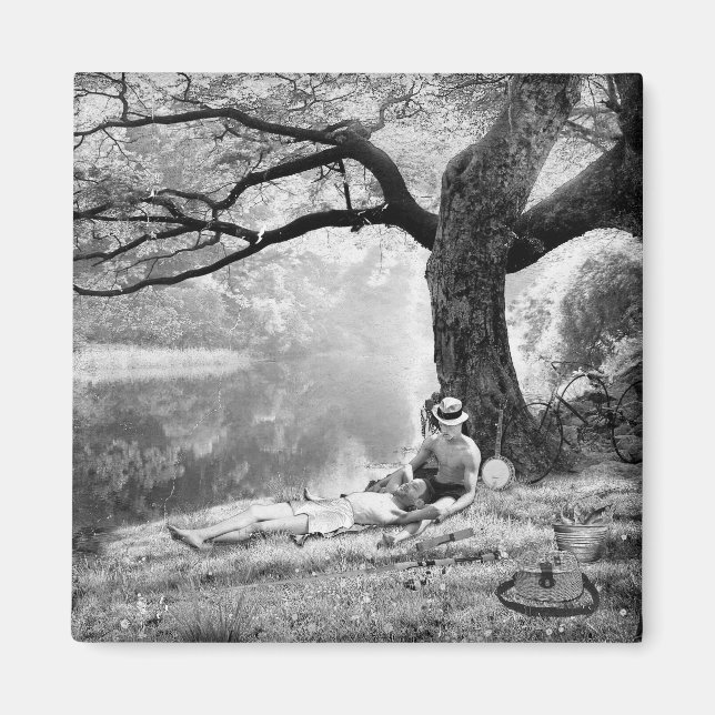 Imán Huckleberry y Tom (Frente)