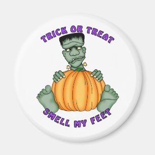 Imán Huela mis pies Halloween