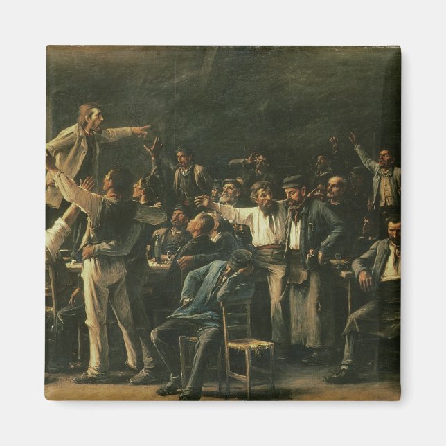 Imán Huelga, 1895 (Frente)