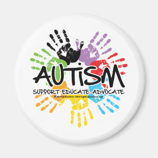 Imán Huella de autismo