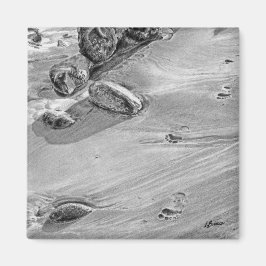 Imán Huellas en la arena