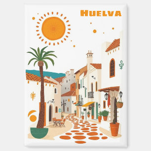 Imán Huelva España: recuerdo de las vacaciones en la ci