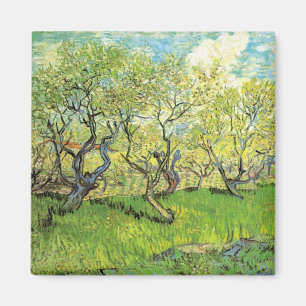 Imán Huerto en flor de Vincent van Gogh