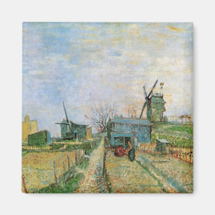 Imán Huerto en Montmartre por Vincent van Gogh