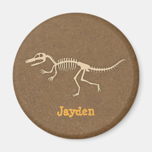 Imán Huesos de dinosaurio Velociraptor geniales para ni