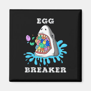 Imán Huevo Breaker Tiburón Pascua Diversión Niños Chica