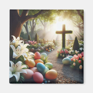 Imán Huevo cruzado/de Pascua/Lilly