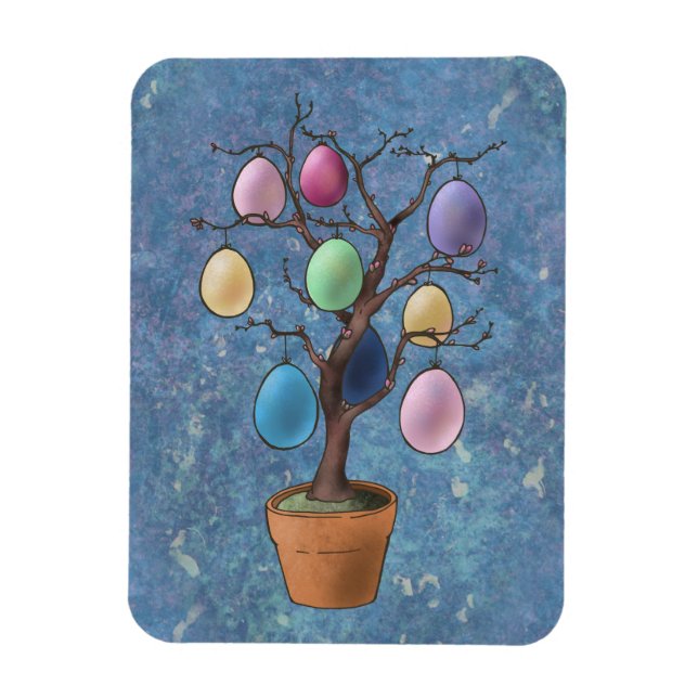 Imán Huevo de Pascua (Vertical)
