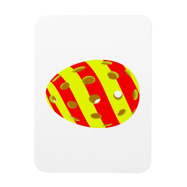 Imán Huevo de Pascua de Baloncesto (Vertical)