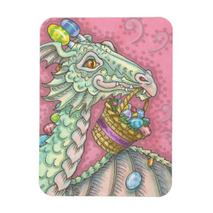 Imán HUEVO ORIENTAL DRAGON Fantasía Primavera Rectángul
