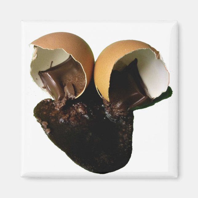 Imán Huevos de chocolate novedosos (Frente)