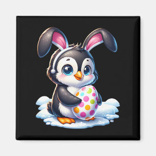 Imán Huevos de huevo Pingüino de Pascua conejo conejo c