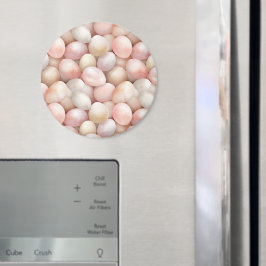 Imán Huevos de Pascua de Color Rosa Melocotón