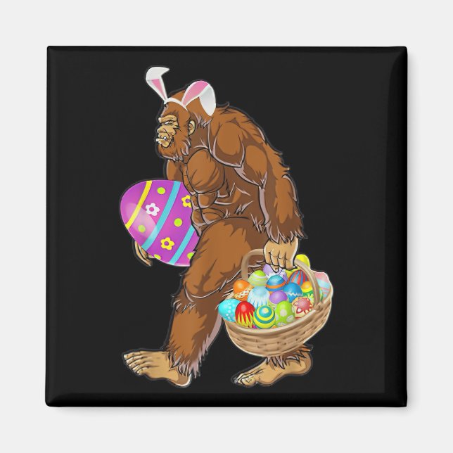 Imán Huevos de Pascua Graciosos (Frente)