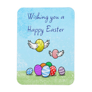 Imán Huevos de Pascua voladores