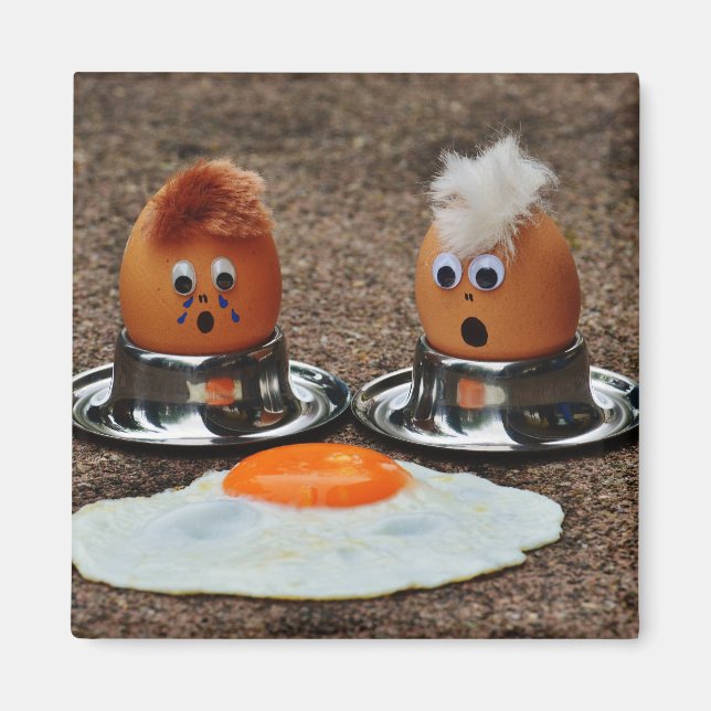 Imán Huevos divertidos (Frente)