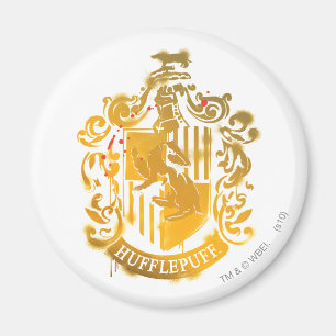 Imán Hufflepuff Crest - Splattered