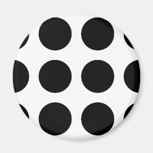 Imán Huge Black Dots