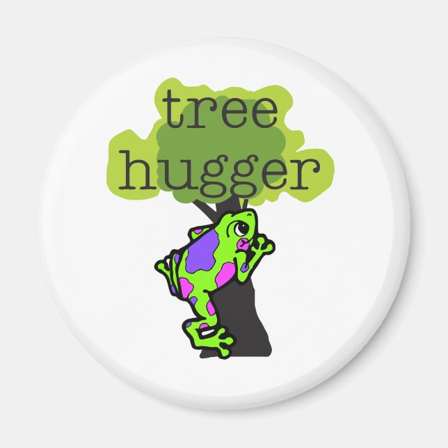 Imán Hugger de árbol de rana (Frente)