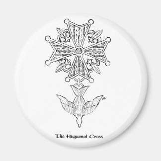 Imán Huguenot Cross Magnet