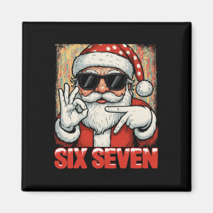 Imán Hugvyn Divertido Seis Siete Meme Navidad Genial Sa