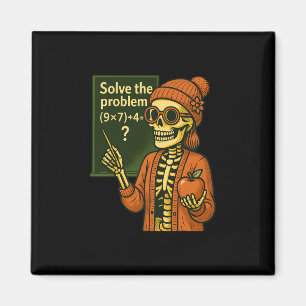 Imán Hugvyn Halloween Esqueleto Seis Siete 67 Meme Pemd
