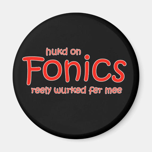 Imán Huked En Fonics Reely Werk Fer Mee (Frente)