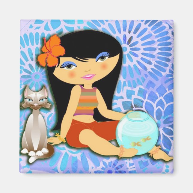 IMÁN HULA ES PUURFECTAMENTE COOLA (Frente)