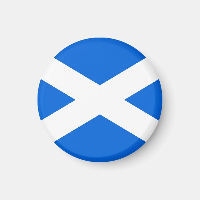 Imán Hulina de la bandera de Escocia (Frente)