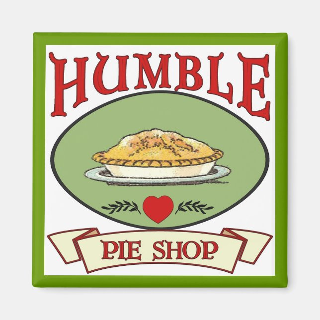 Imán Humble Pie Shop (Frente)