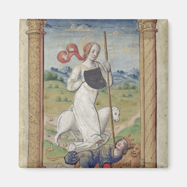 Imán Humildad contra el orgullo (Frente)