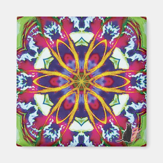 Imán Hummers Kaleidoscope Magnet (Frente)