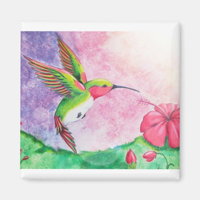 Imán Humming Bird Magnet (Frente)