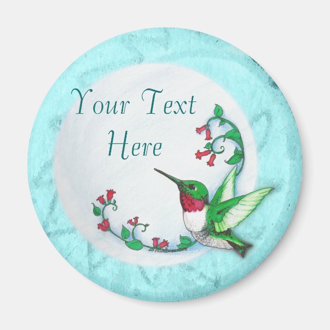 Imán Hummingbird Magnets (Frente)