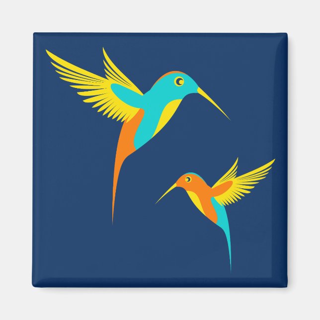 Imán Hummingbirds (Frente)