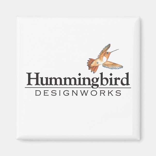 Imán Humminngbird Designworks Magnet (Frente)