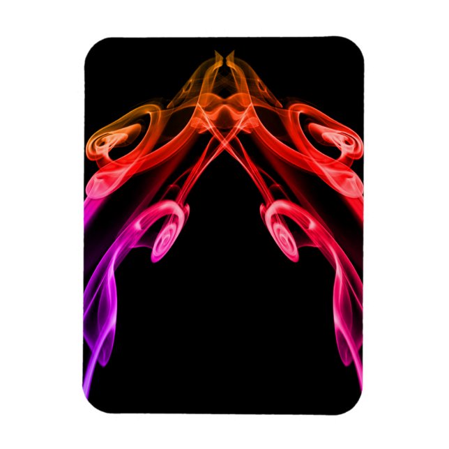 Imán Humo del arcoiris (Vertical)