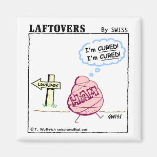 Imán Humor agnóstico de Athiest de fe del dibujo