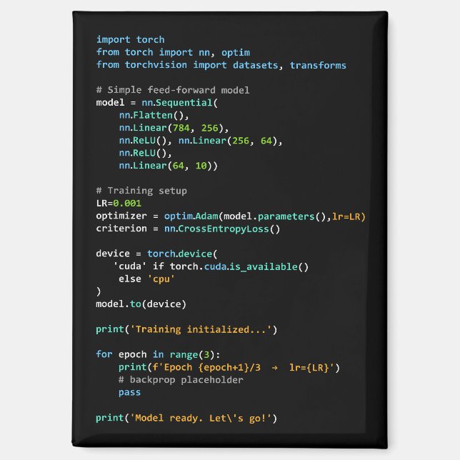 Imán Humor de Codificación - Lógica de Desarrollador y  (Anverso)