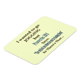 Imán Humor de footing