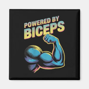 Imán Humor de gimnasio divertido impreso en la parte tr