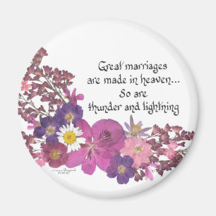 Imán Humor de la boda