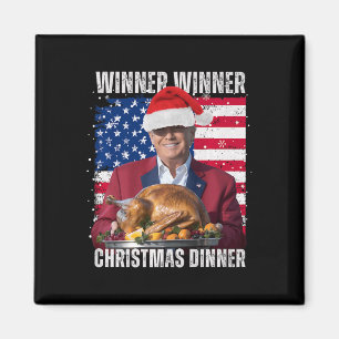 Imán Humor de Navidades de Santa Trump navidades gracio