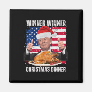 Imán Humor de Navidades de Santa Trump navidades gracio