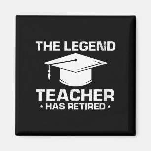 Imán Humor de retiro de educación de mentor legendario 