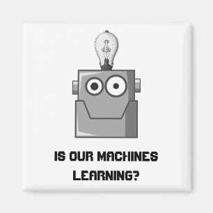 Imán Humor de tecnología de aprendizaje automático